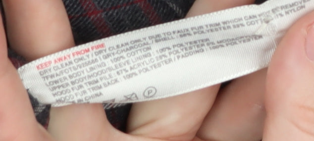 Fat Face Women's Black Puffer Coat Size 6