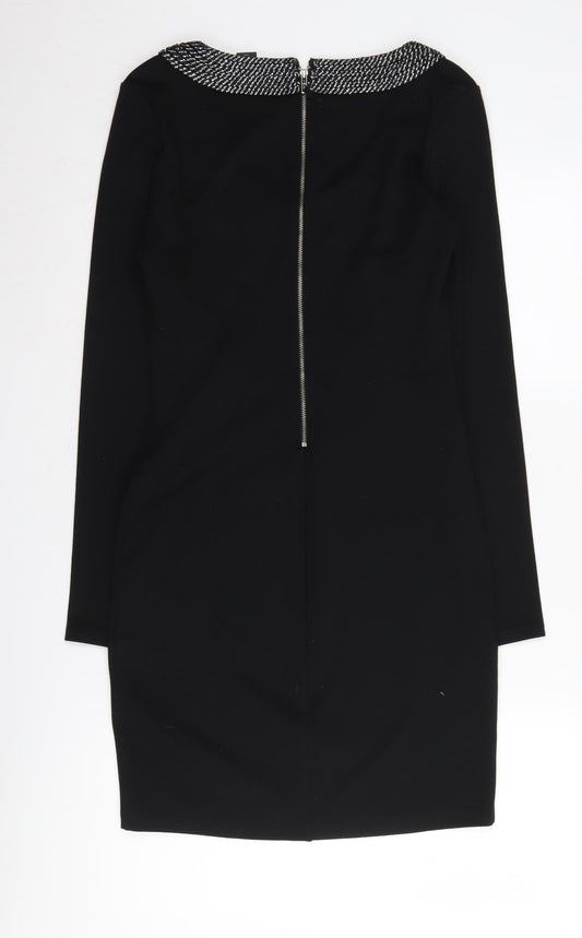 Armani Exchange Women's Black Bodycon Dress M