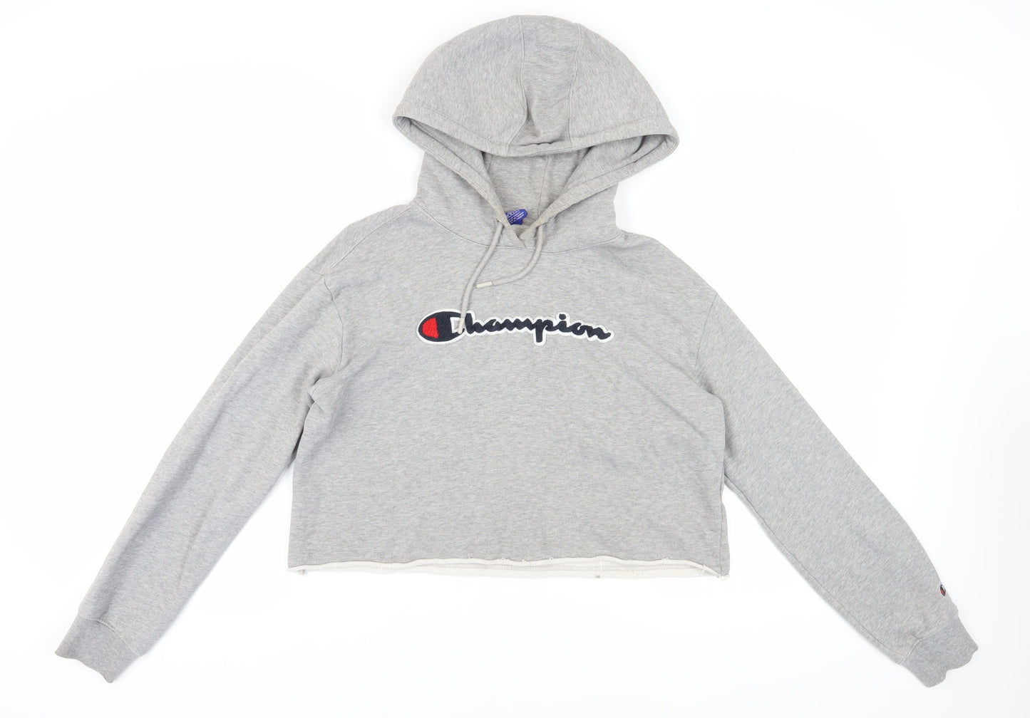 Champion Women’s Grey Pullover Hoodie Medium