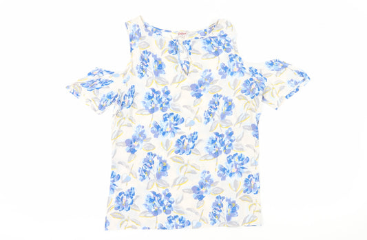 Womens UK Size 12 Cath Kidston Multicoloured Cotton Blouse