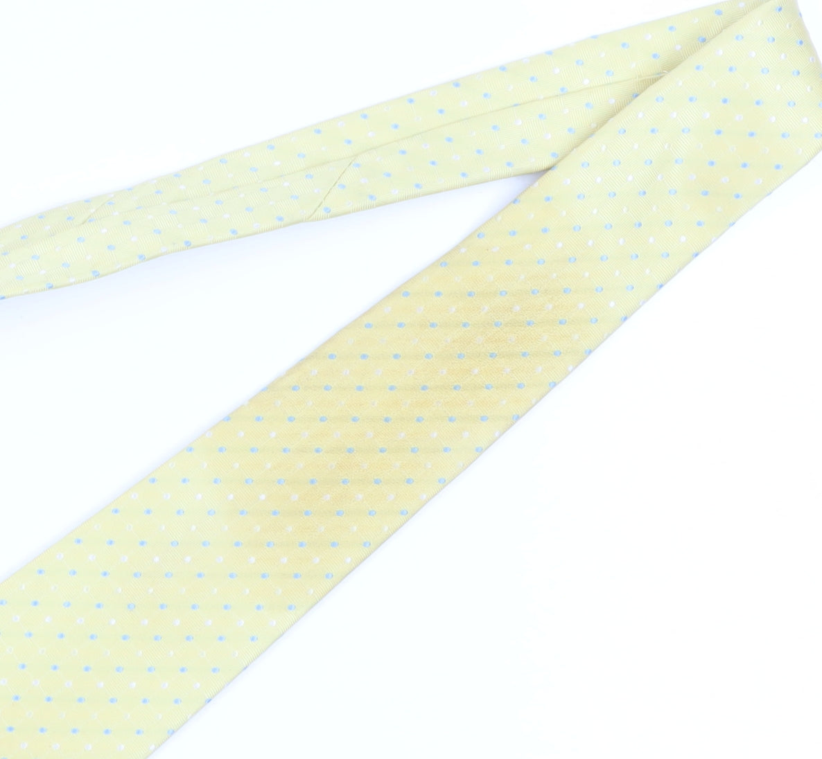 Additional view of Thomas Nash Men's Yellow Polka Dot Tie One Size
