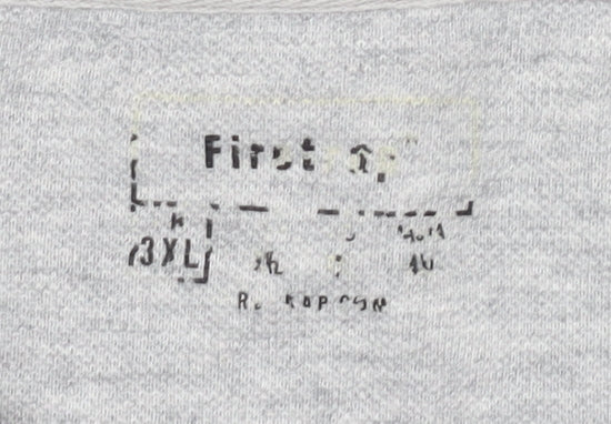 Firetrap Men's Grey 3XL Polo Shirt, Short Sleeve