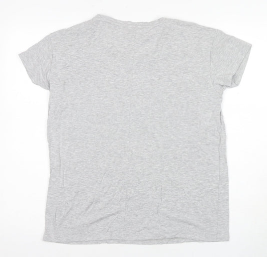 Disneyland Paris Women's Grey Minnie T-Shirt - Size 12