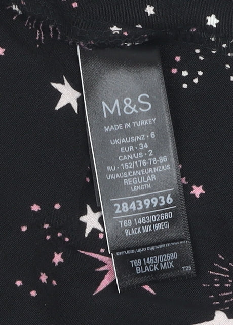 Marks and Spencer Black Women's Dress Size 6