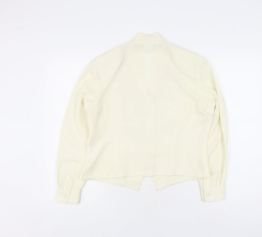 Eastex Women's Ivory Embroidered Tunic Blouse Size 12