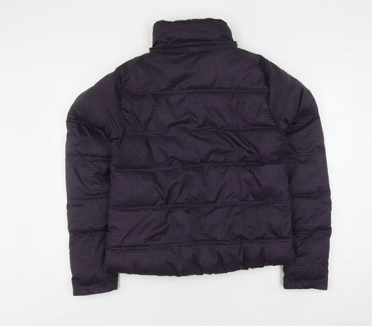 Animal Women's Purple Puffer Jacket Coat - Size 10, Winter Style