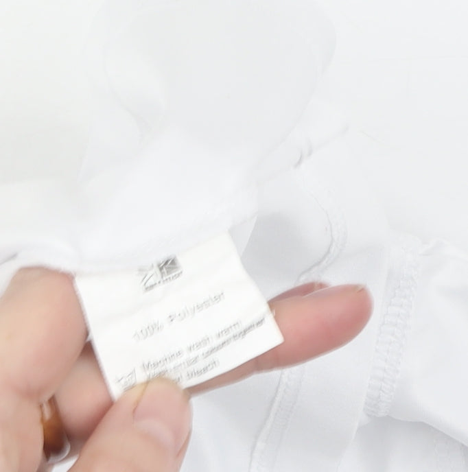 Karrimor Womens White T-Shirt Size 12 Regular Fit