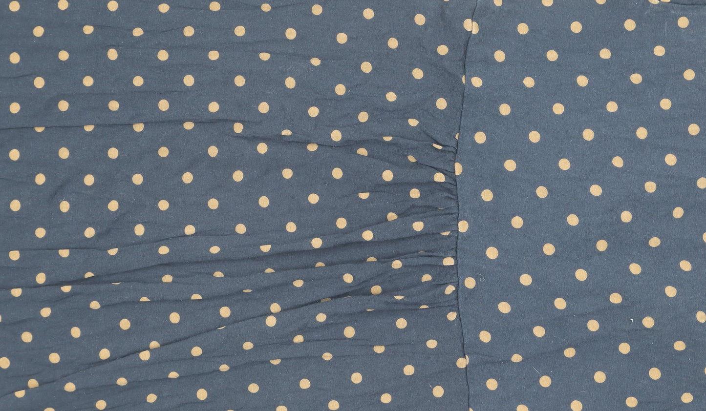 Mamas & Papas Women's Blue Polka Dot Fit & Flare Dress