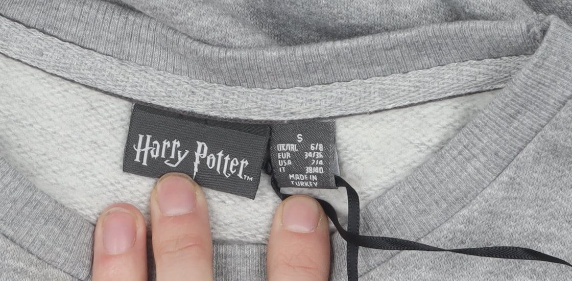 Harry Potter Grey Unisex Pullover Sweatshirt S