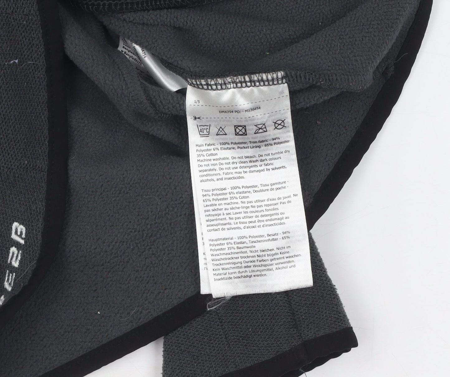 Dare 2b Men's Black Fleece Jacket, Size S, Casual Outdoor