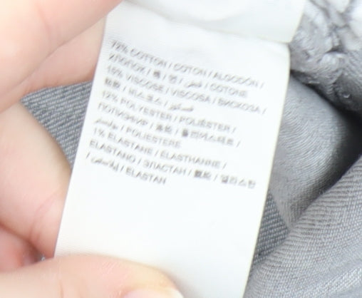 Superdry Women's Grey Skinny Jeans Size 10