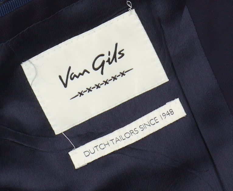 Additional view of Van Gils Men's Blue Blazer, size 40R, Business Wear