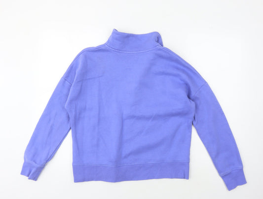 Under Armour Women's Purple Hoodie, Size S, Relaxed Fit