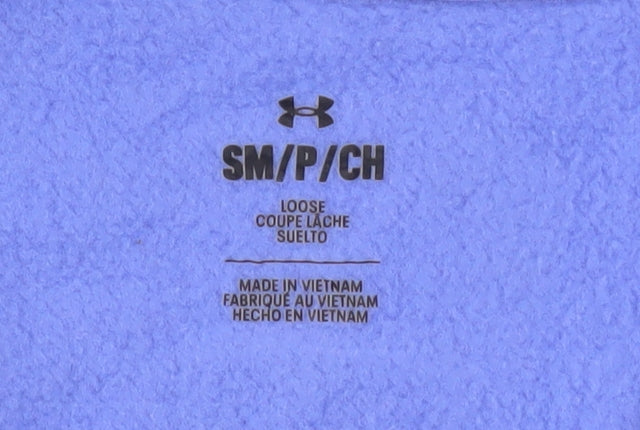 Under Armour Women's Purple Hoodie, Size S, Relaxed Fit