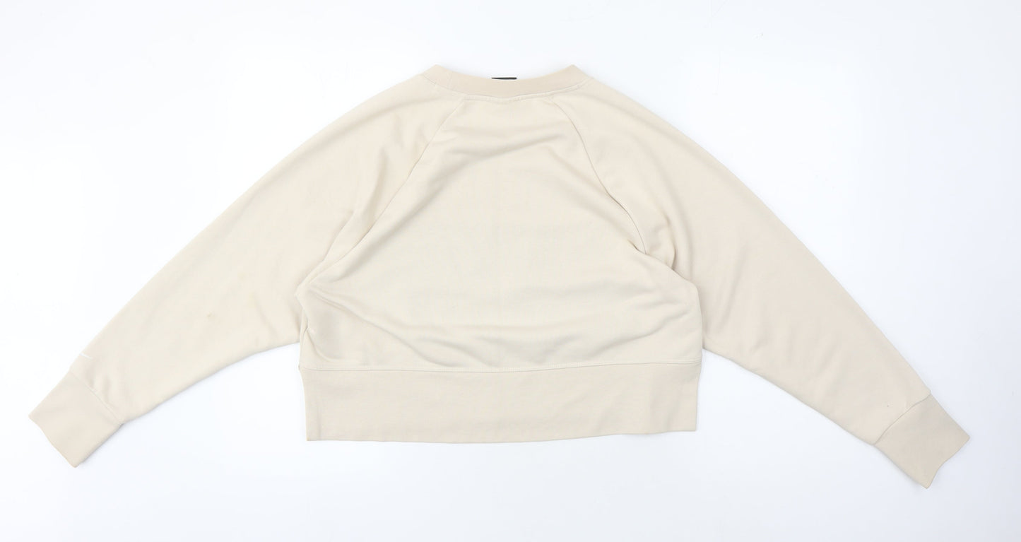 Nike Women's Beige Pullover Sweatshirt XS Athletic Wear