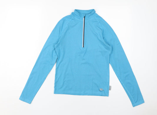 Trespass Women's Blue Sweatshirt 2XS Pullover Lightweight