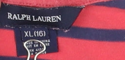 Ralph Lauren Women's Multicoloured Striped Tank Top