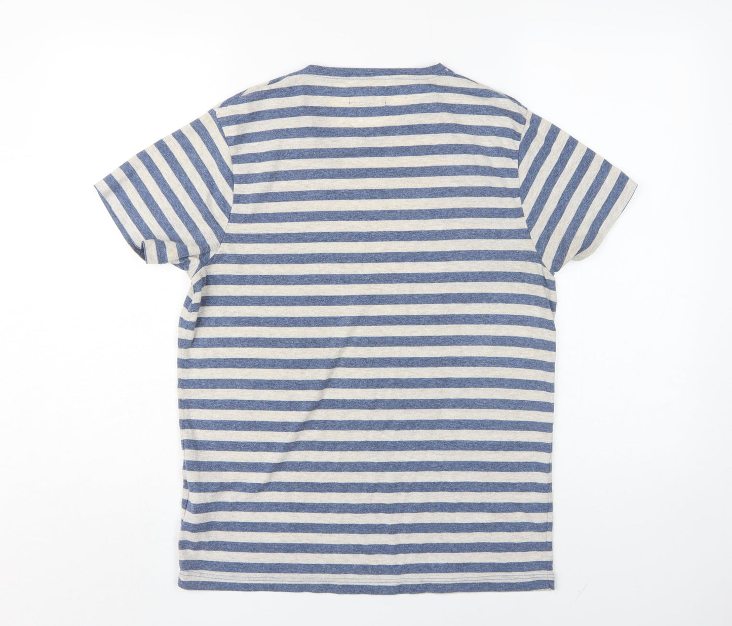 Jack & Jones Men's Blue Striped T-Shirt M