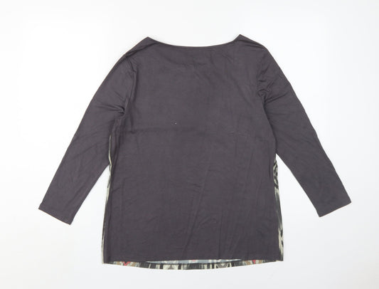Womens UK Size 10 Laura Ashley Multicoloured Viscose Blend Blouse