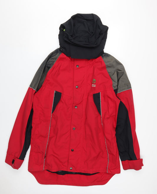 Craghoppers Red Men's M Windbreaker Jacket, Hooded