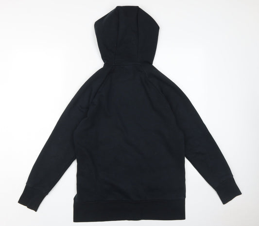 Nike Men's Black XS Full Zip Hoodie - Lightweight Comfort