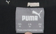 Puma Men's Black Medium Crew Neck Sweatshirt