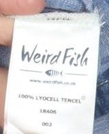 Weird Fish Women's Blue V-Neck Tank, Size 18