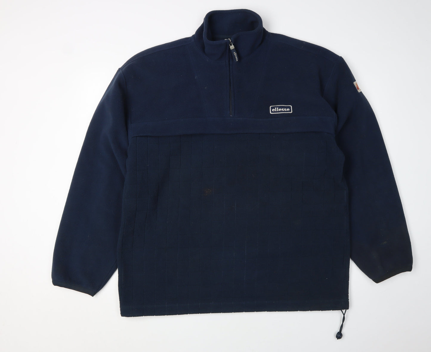 Ellesse Men's Blue 1/4 Zip Sweatshirt L