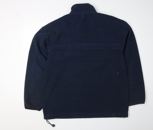 Ellesse Men's Blue 1/4 Zip Sweatshirt L