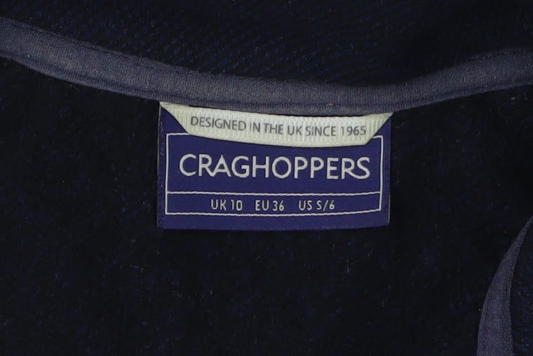 Craghoppers Women's Black Fleece Jacket Size 10