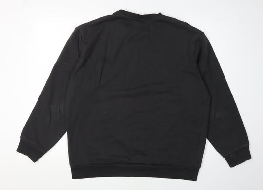 Puma Men's Black Pullover Sweatshirt L