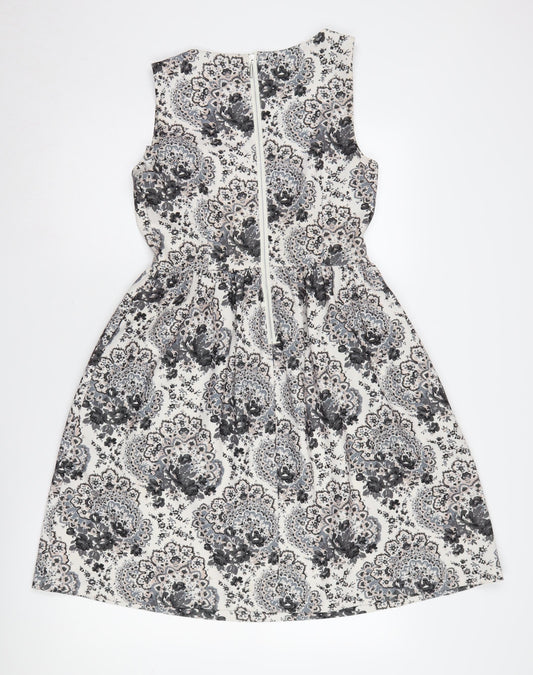 Cath Kidston Women's Multicoloured A-Line Dress Size 8