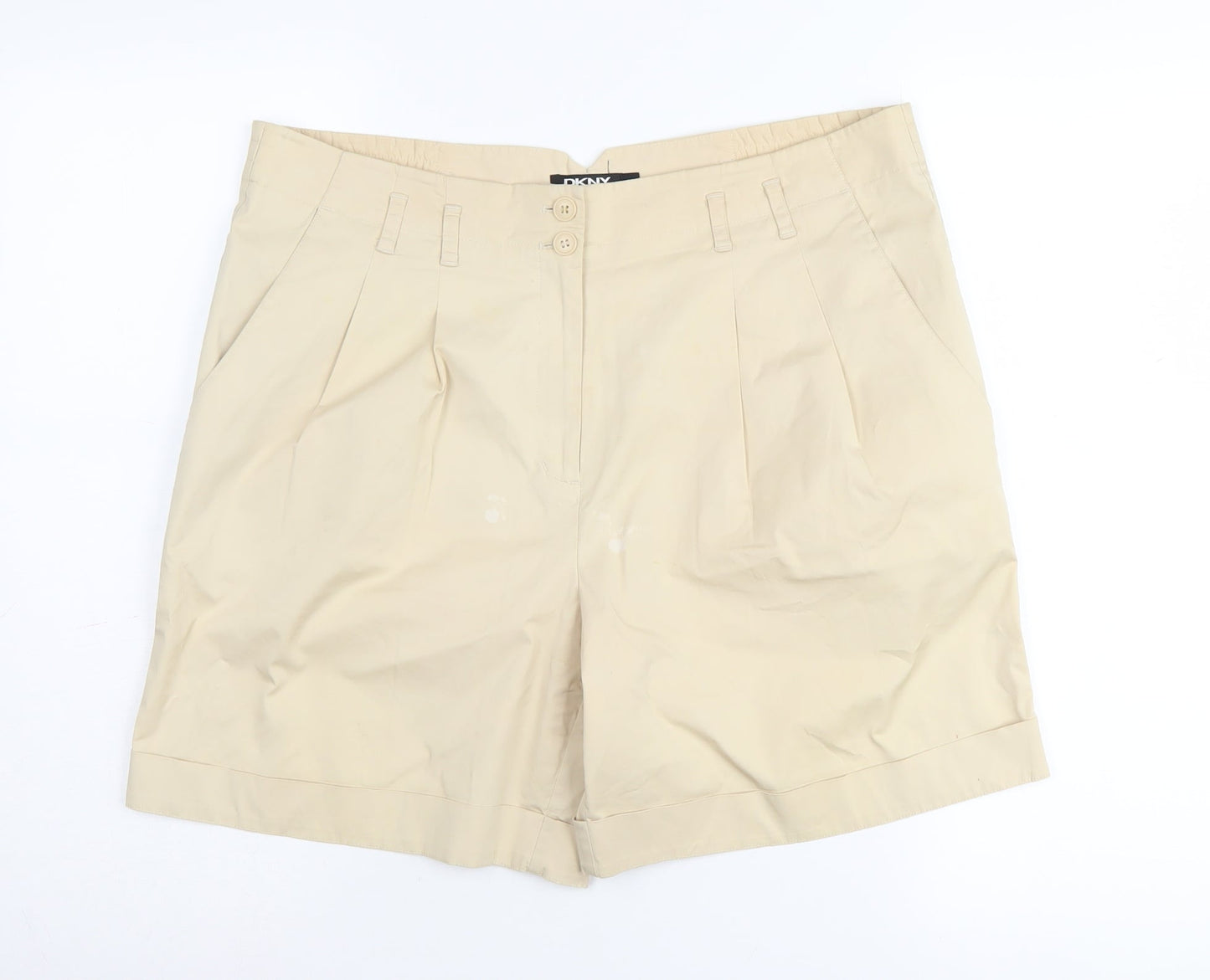 DKNY Women's Beige Chino Shorts M