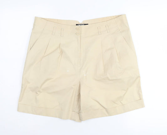 DKNY Women's Beige Chino Shorts M