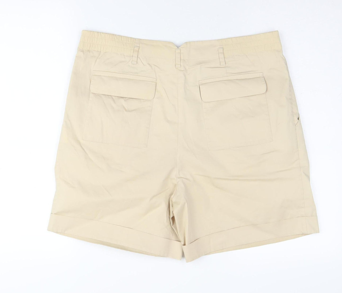 DKNY Women's Beige Chino Shorts M