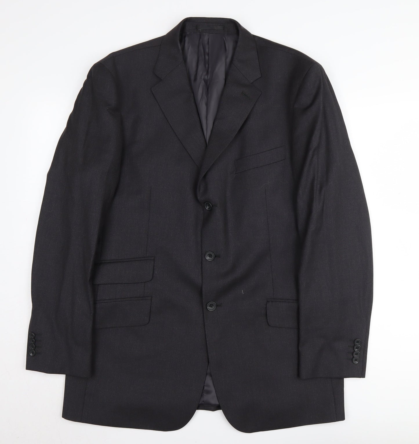 T.M. Lewin Men's Grey Suit Jacket, Size 42R, Formal