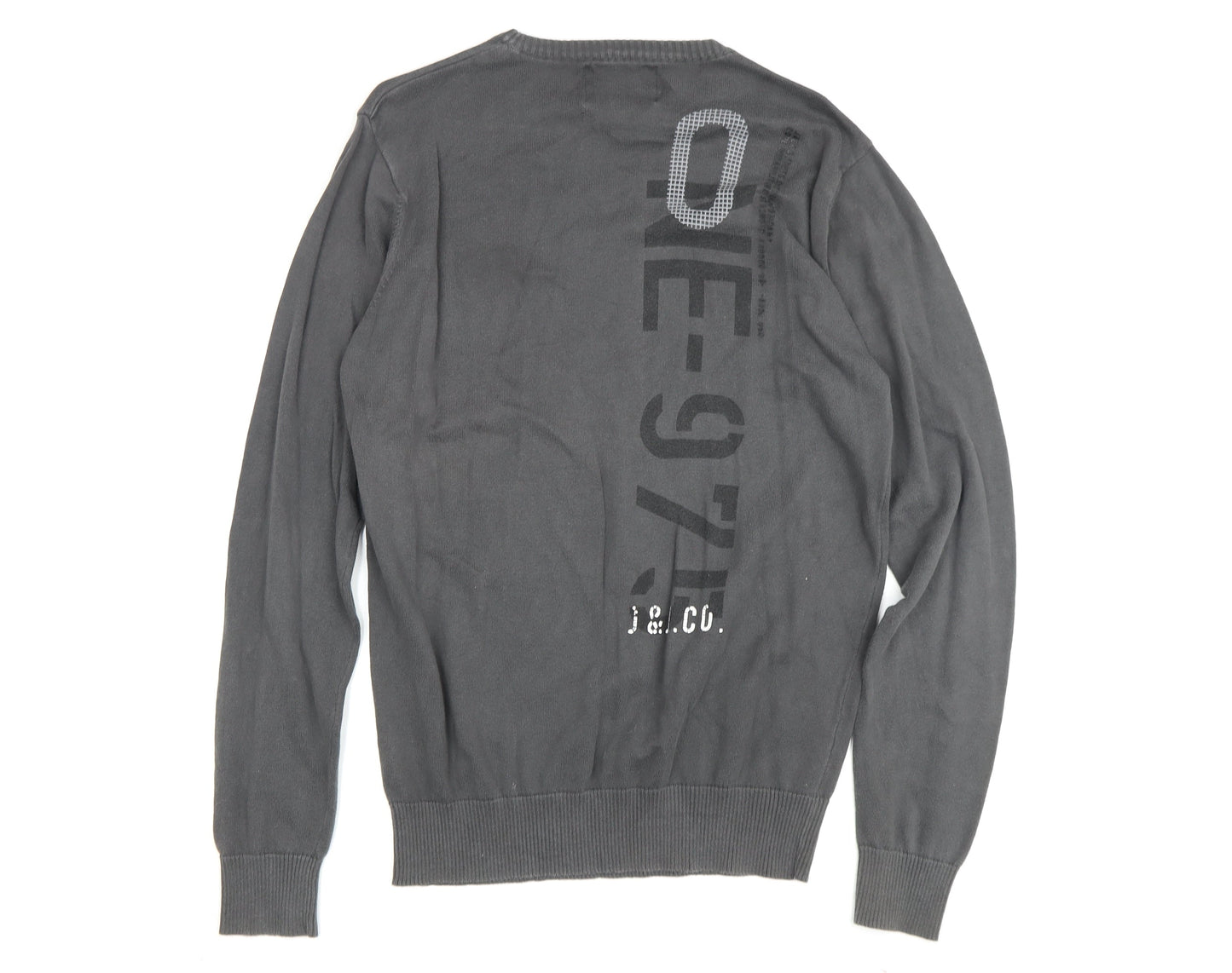 Jack & Jones Men's Grey Pullover Jumper L