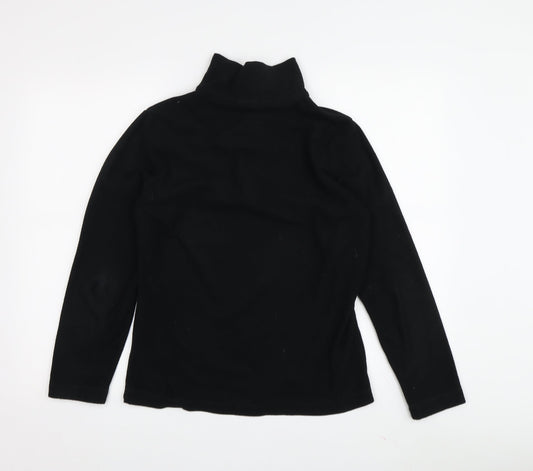 Gelert Women's Black Pullover Fleece Sweatshirt Size 10