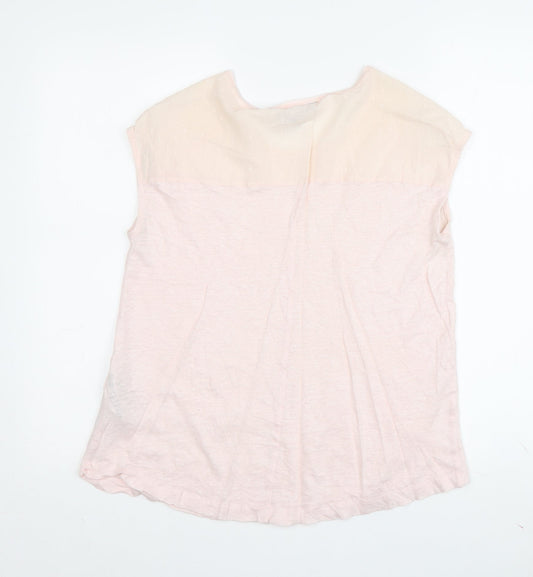Tommy Hilfiger Women's Pink T-Shirt Size S - Summer Casual
