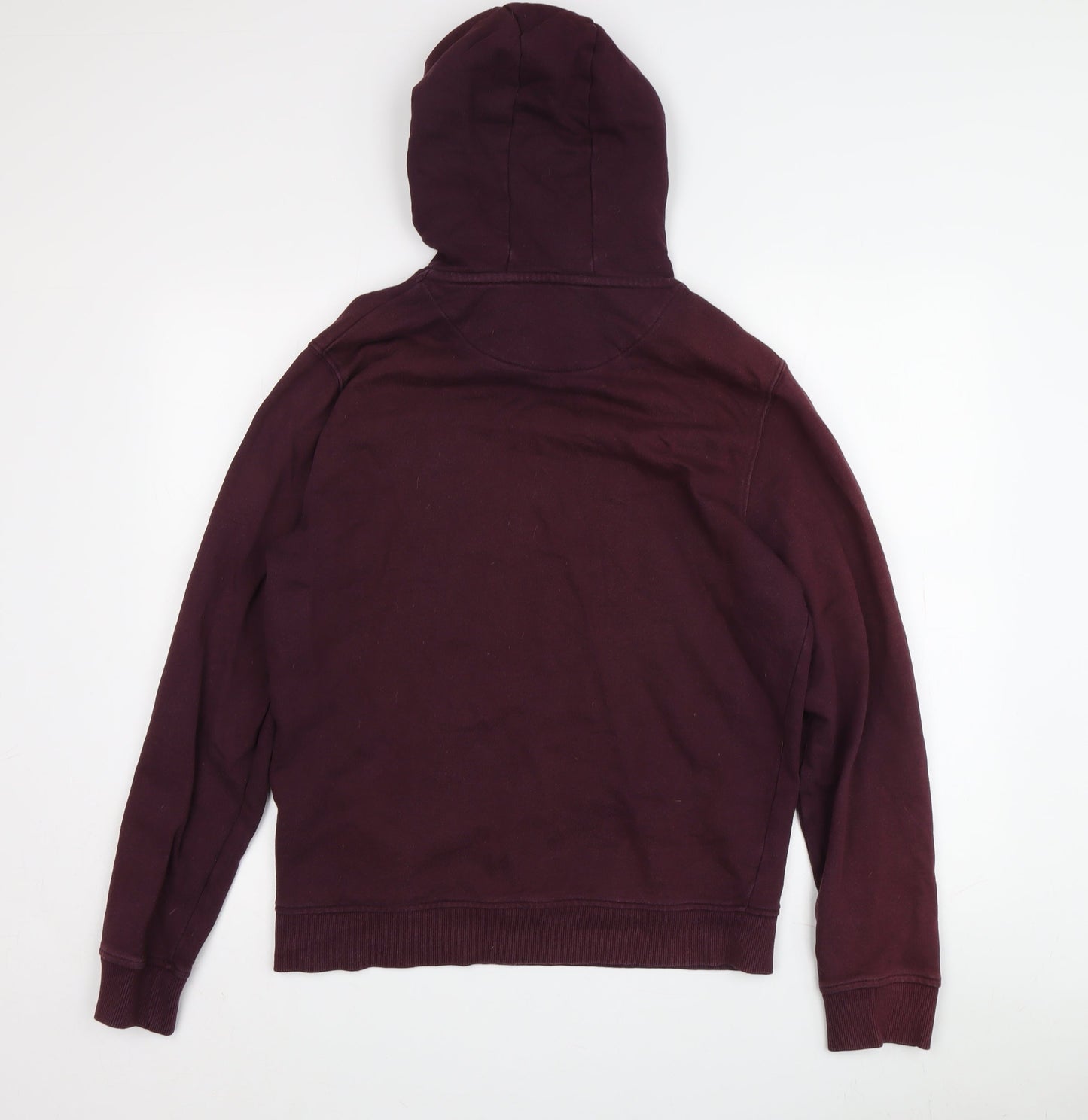 Lyle & Scott Men's Purple Pullover Hoodie M