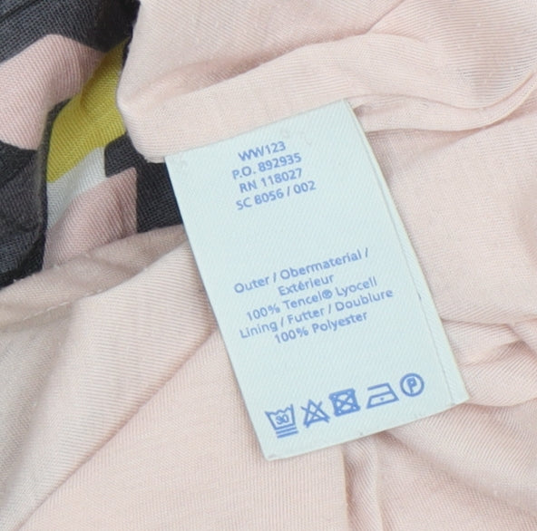 Boden Women's Multicoloured Knee Length Shift Dress Size 8