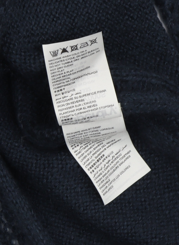 Superdry Women's Black Pullover Jumper, Size S, Scoop Neck