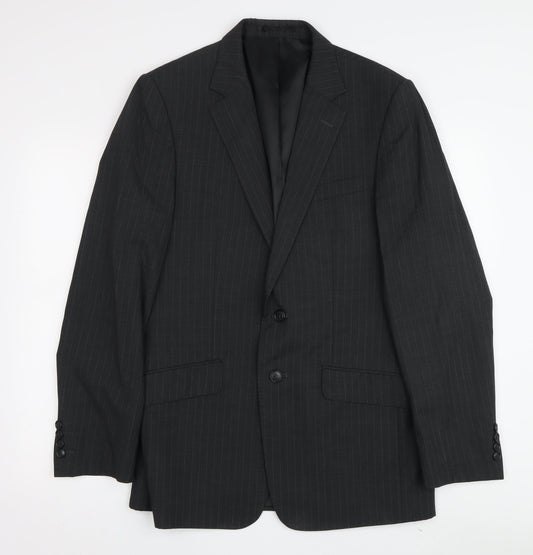Jaeger Men's Grey Wool Blazer 38R