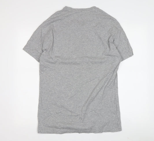Reebok Men's Grey Medium Crew Neck T-Shirt