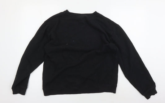 Ellesse Women's Black Logo Pullover Sweatshirt Size 14