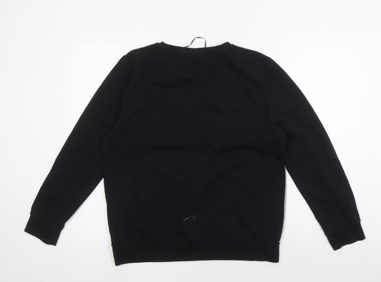 Harry Potter Unisex Hogwarts Black Sweatshirt M