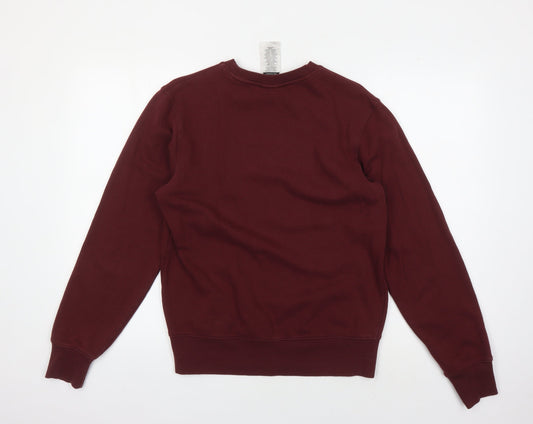 New Balance Men's Red Sweatshirt S Pullover