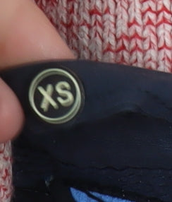 Superdry Women's Blue Fur Trim Hooded Waistcoat XS