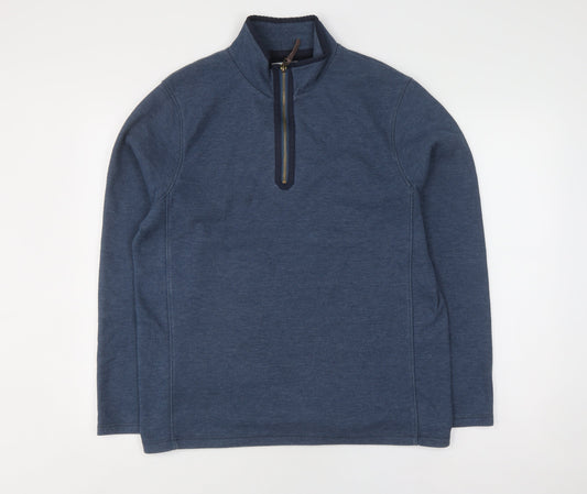 Mountain Warehouse Men's Blue Medium Pullover Sweatshirt