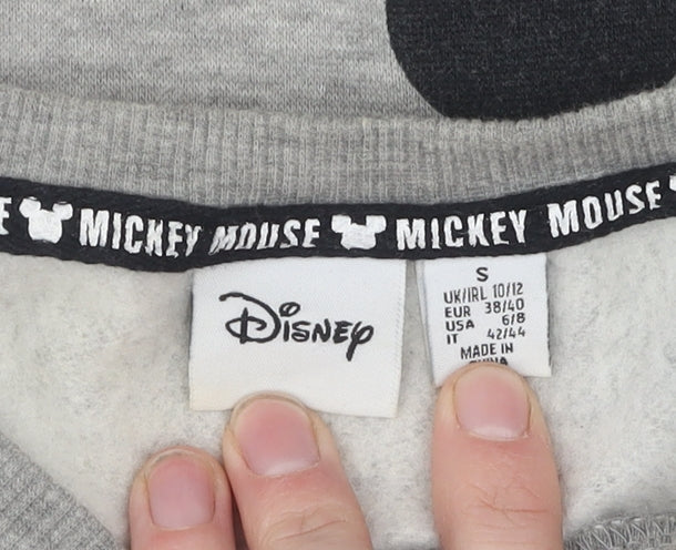 Disney Unisex Grey Mickey Mouse Sweatshirt S